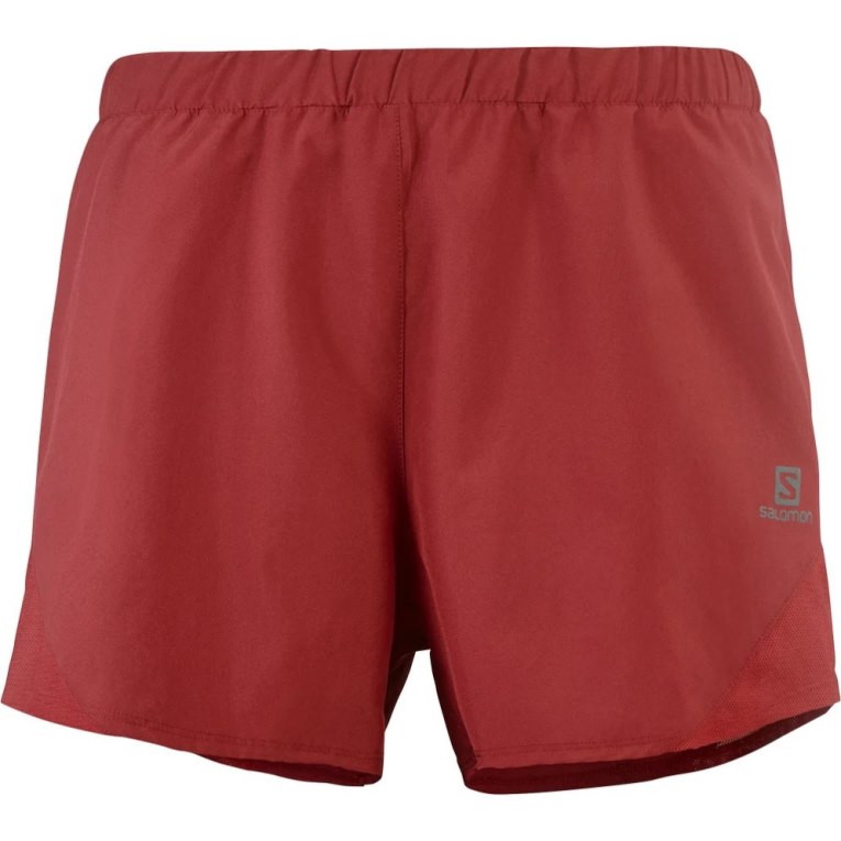 Salomon Cross Rebel 4'' Women's Running Shorts Red | CA 14V37